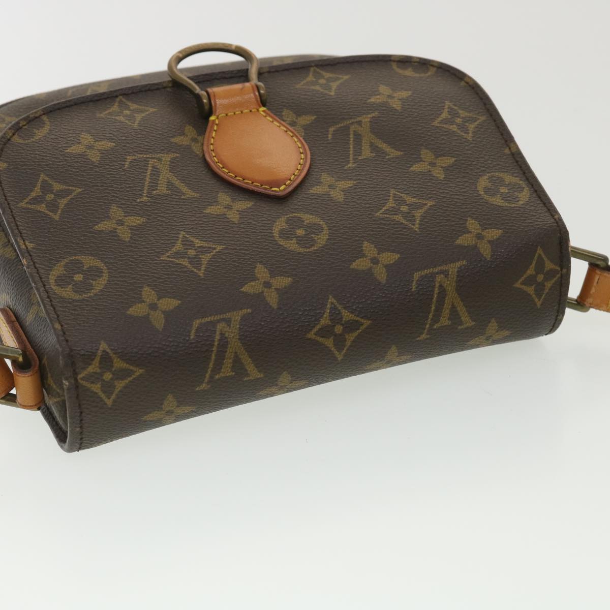 LOUIS VUITTON Monogram Saint Cloud MM Shoulder Bag M51243 LV Auth ar9006