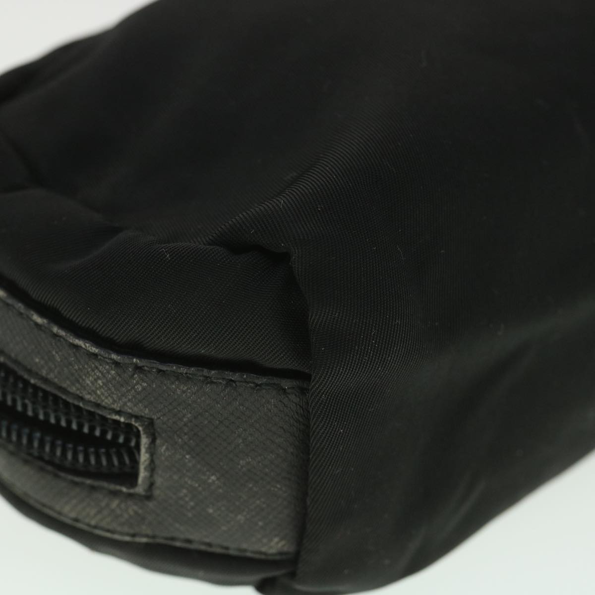 PRADA Pouch Nylon Black Auth ar9041