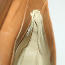 GUCCI Micro GG Canvas Shoulder Bag Beige Brown Auth ar9061-34