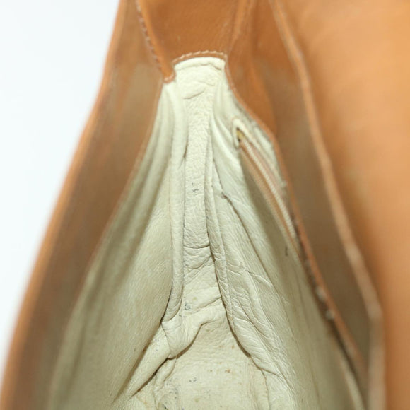 GUCCI Micro GG Canvas Shoulder Bag Beige Brown Auth ar9061