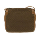 GUCCI Micro GG Canvas Shoulder Bag Beige Brown Auth ar9061-2