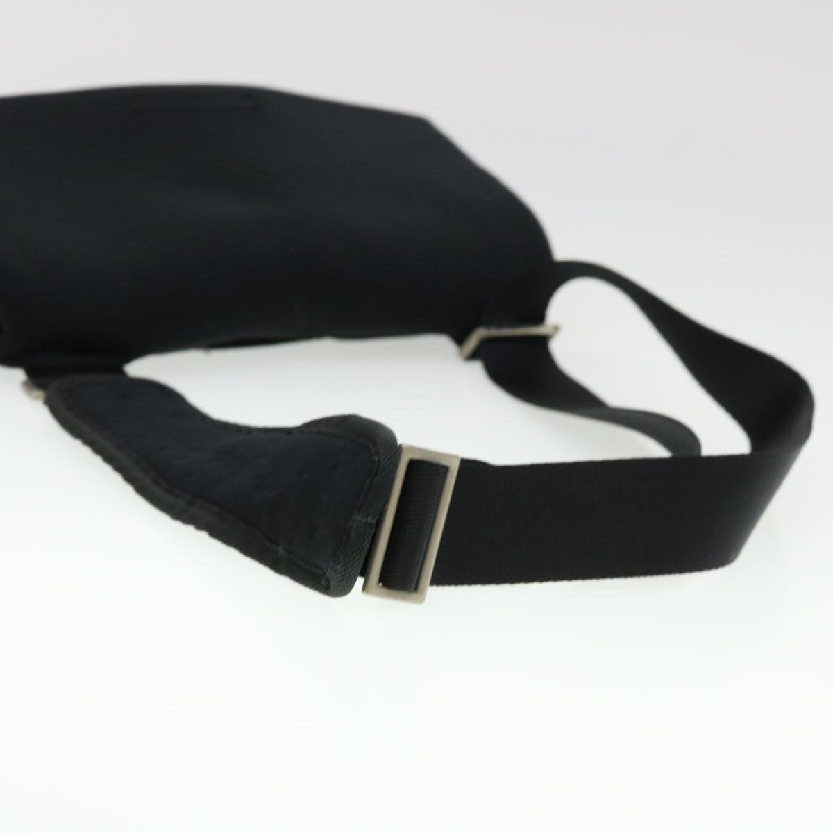 PRADA Shoulder Bag Nylon Black Auth ar9078