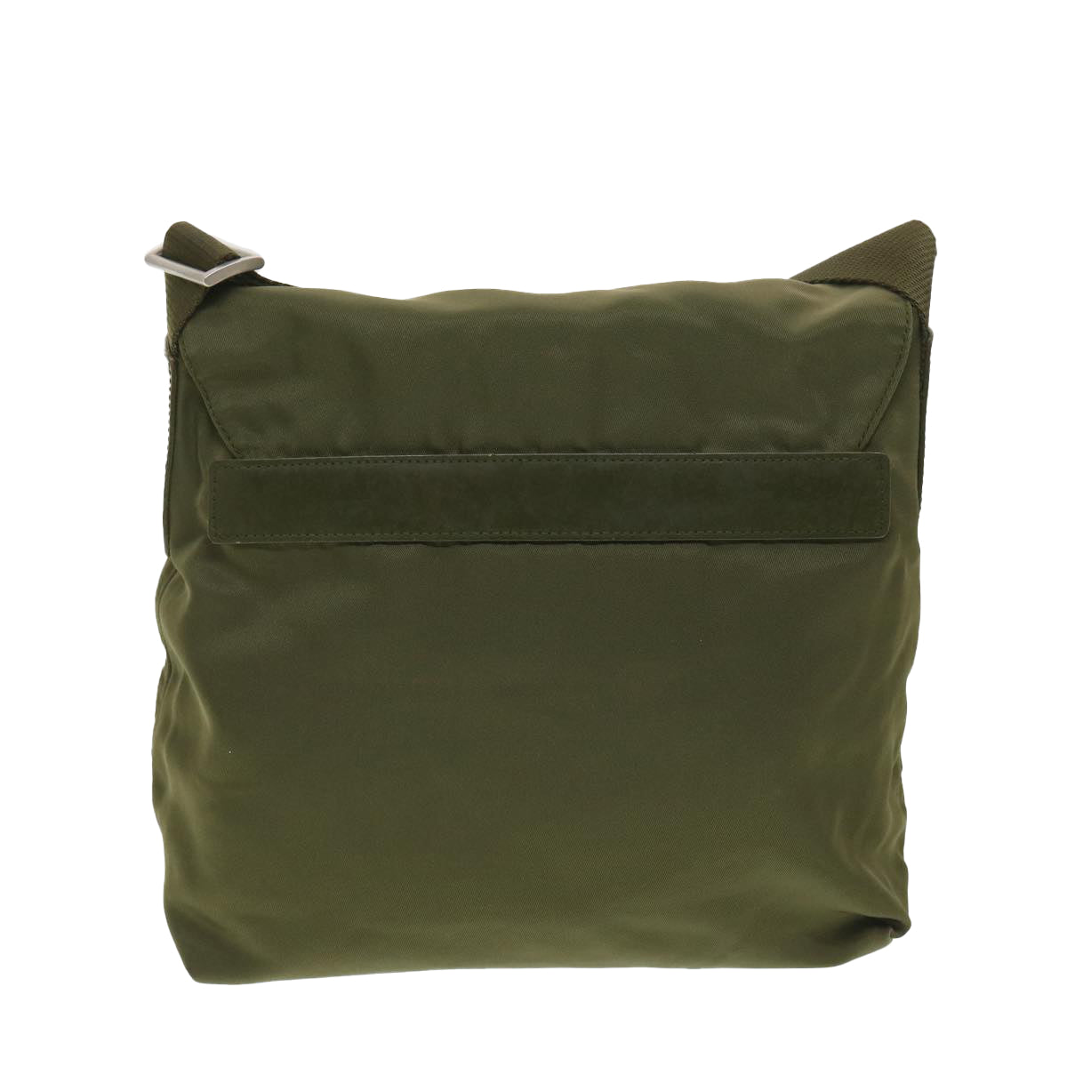 PRADA Shoulder Bag Nylon Khaki Auth ar9087 - 0