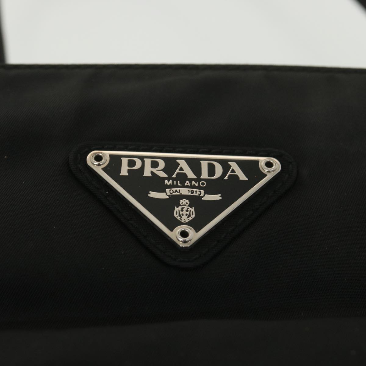 PRADA Hand Bag Nylon Black Auth ar9094