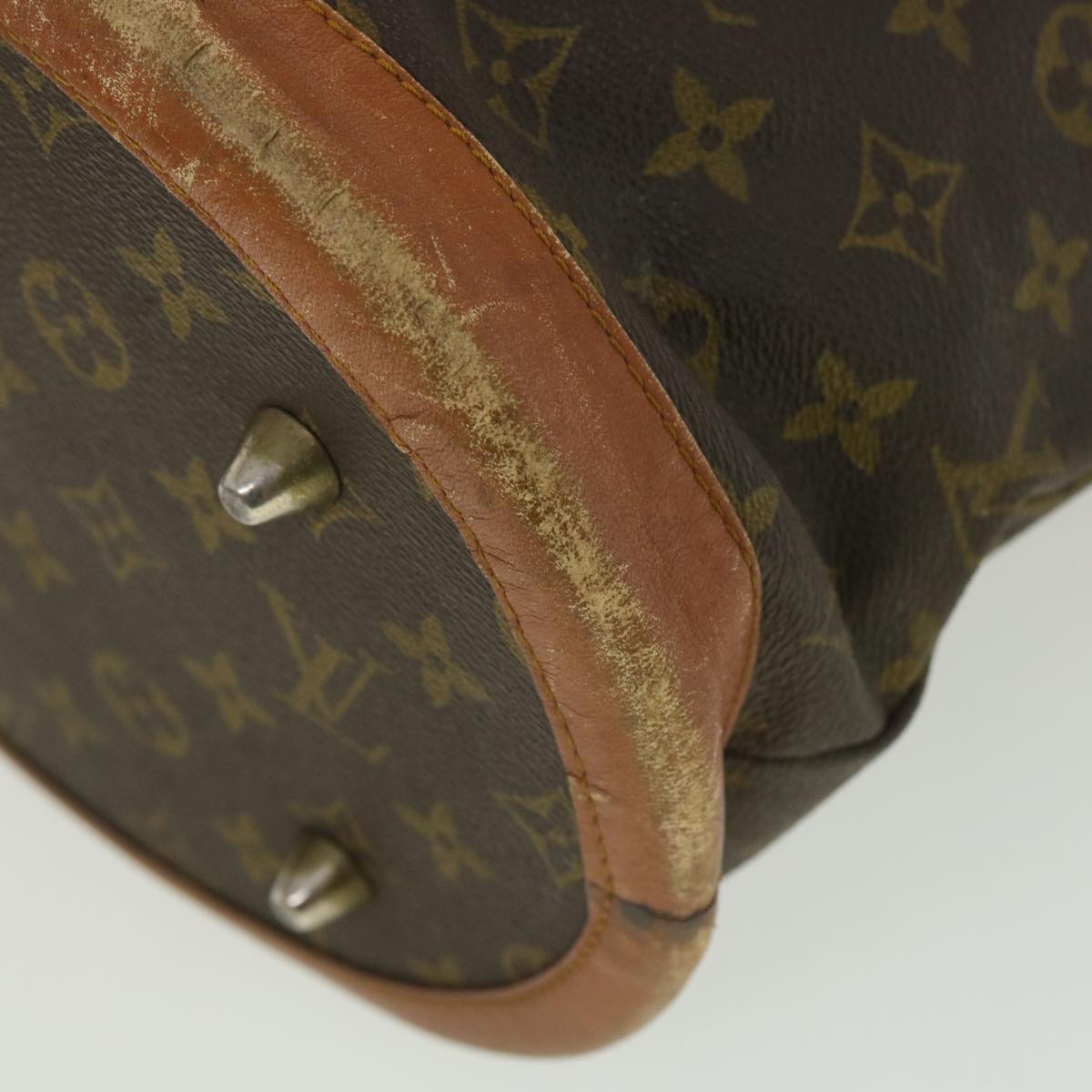 LOUIS VUITTON Monogram USA Model Bucket GM Shoulder Bag T42236 LV Auth ar9100