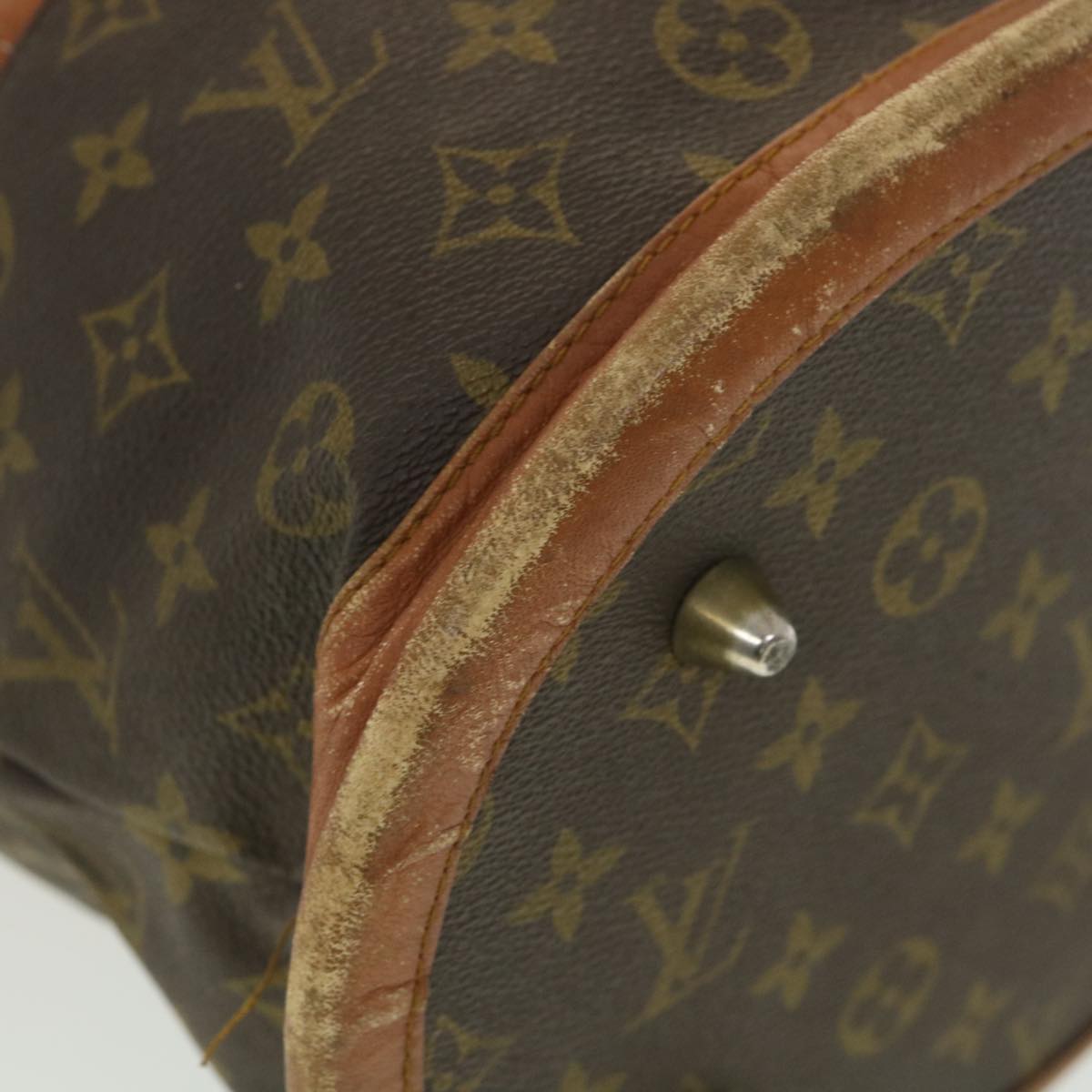 LOUIS VUITTON Monogram USA Model Bucket GM Shoulder Bag T42236 LV Auth ar9100