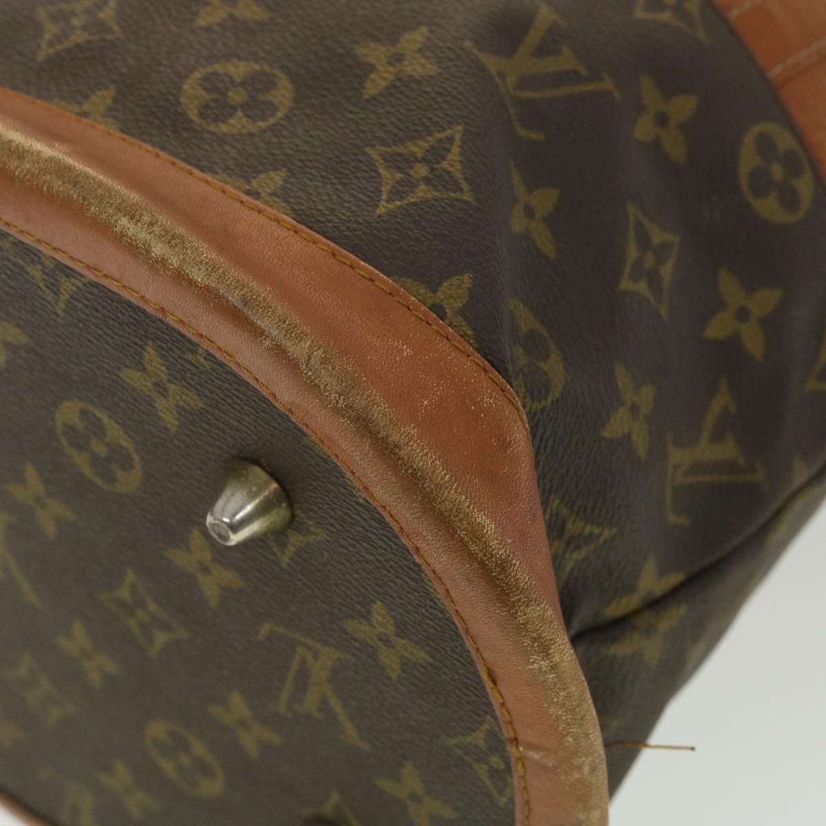 LOUIS VUITTON Monogram USA Model Bucket GM Shoulder Bag T42236 LV Auth ar9100