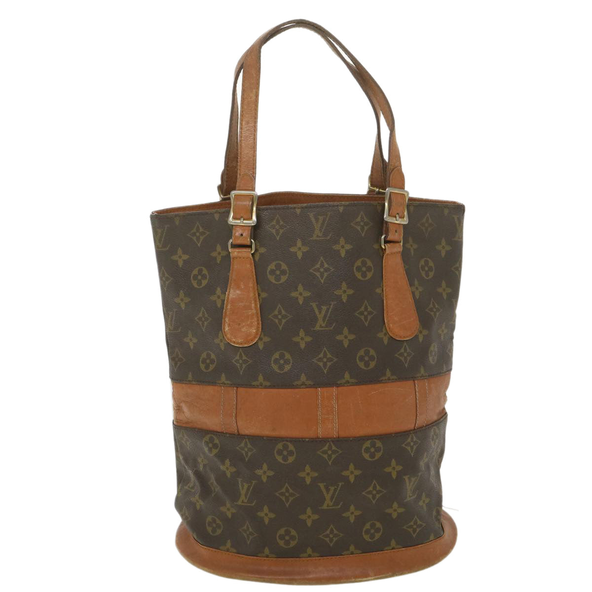 LOUIS VUITTON Monogram USA Model Bucket GM Shoulder Bag T42236 LV Auth ar9100 - 0