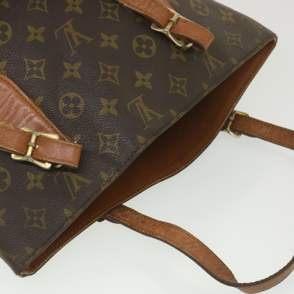 LOUIS VUITTON Monogram USA Model Bucket GM Shoulder Bag T42236 LV Auth ar9100