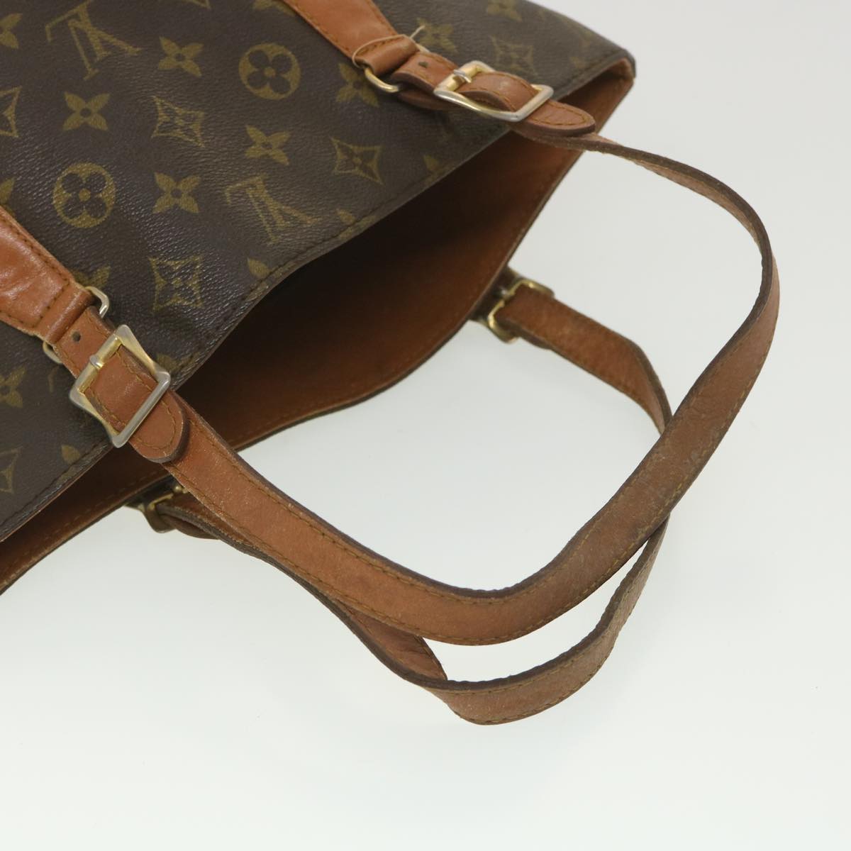 LOUIS VUITTON Monogram USA Model Bucket GM Shoulder Bag T42236 LV Auth ar9100