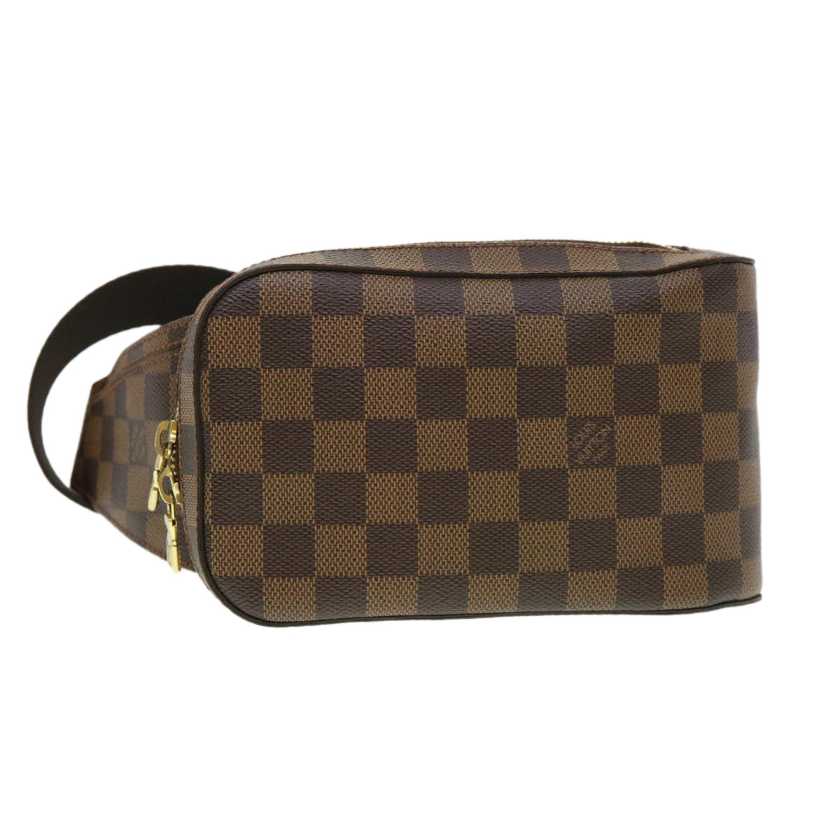 LOUIS VUITTON Damier Ebene Geronimos Shoulder Bag N51994 LV Auth ar9139