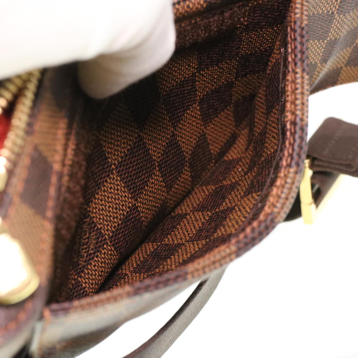 LOUIS VUITTON Damier Ebene Geronimos Shoulder Bag N51994 LV Auth ar9139