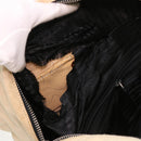 PRADA Boston Bag Canvas 2way Beige Auth ar9161-9