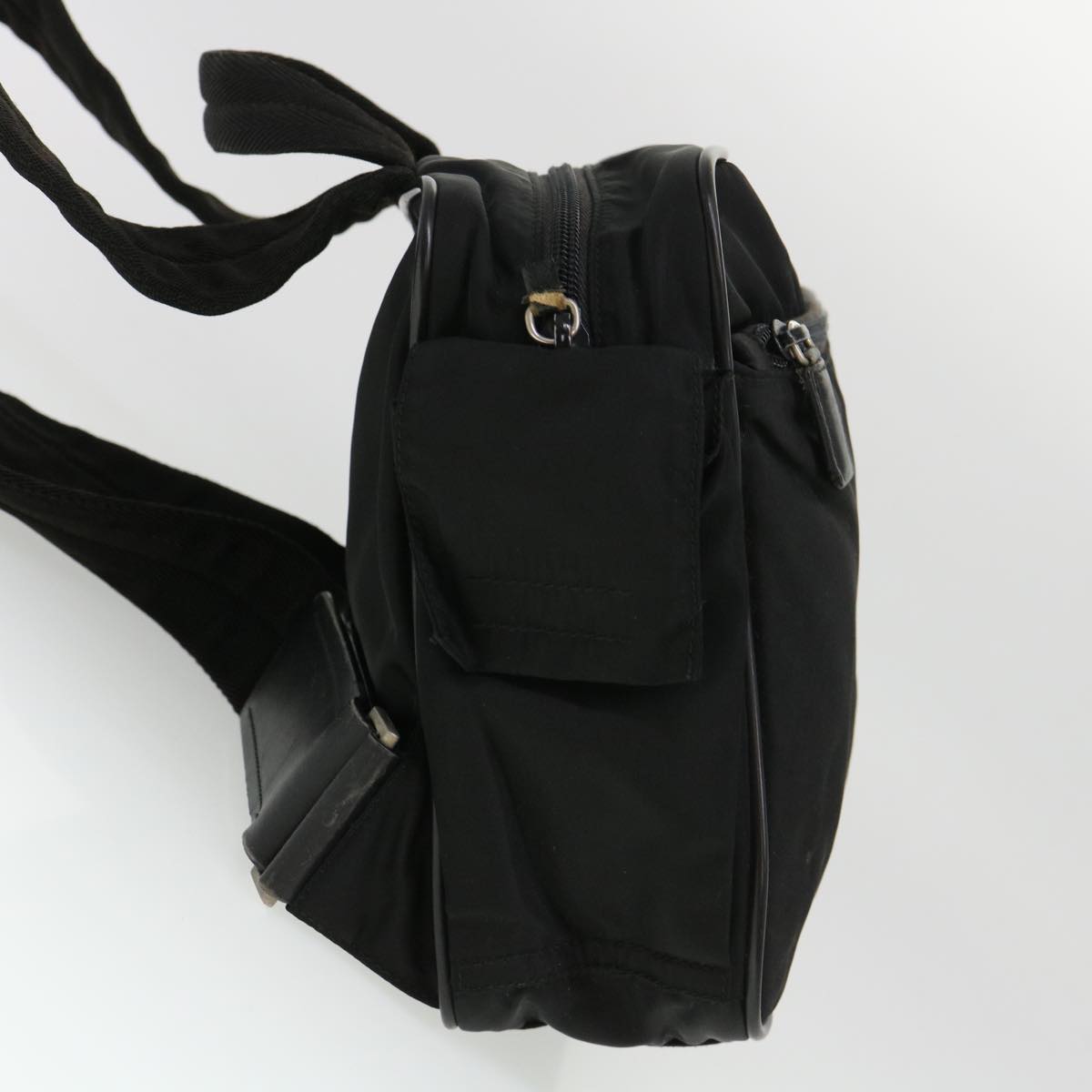 PRADA Backpack Nylon Black Auth ar9171