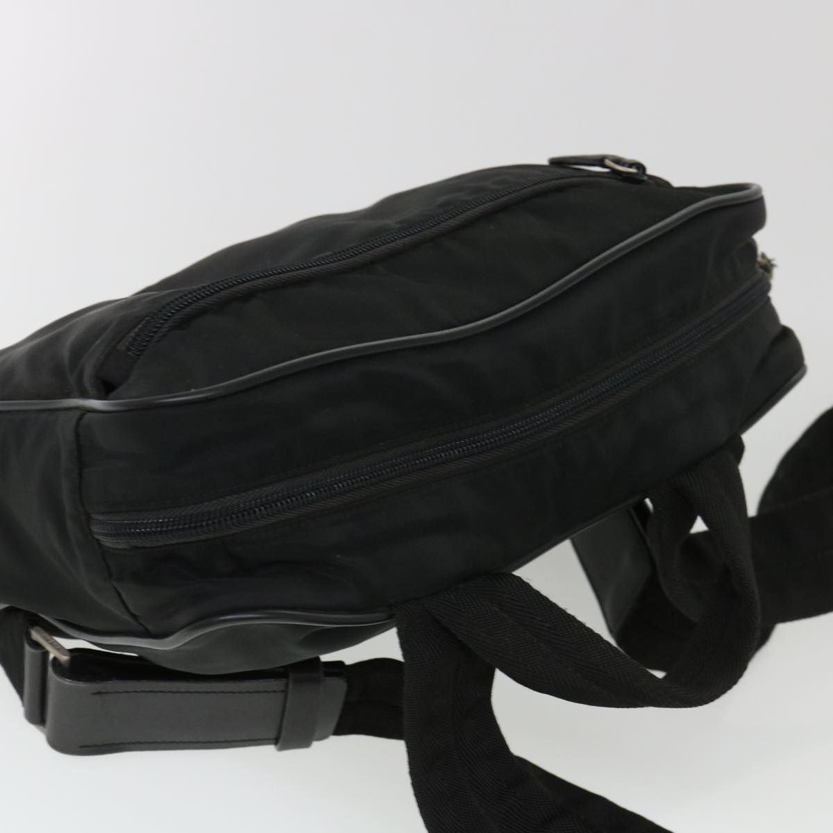 PRADA Backpack Nylon Black Auth ar9171