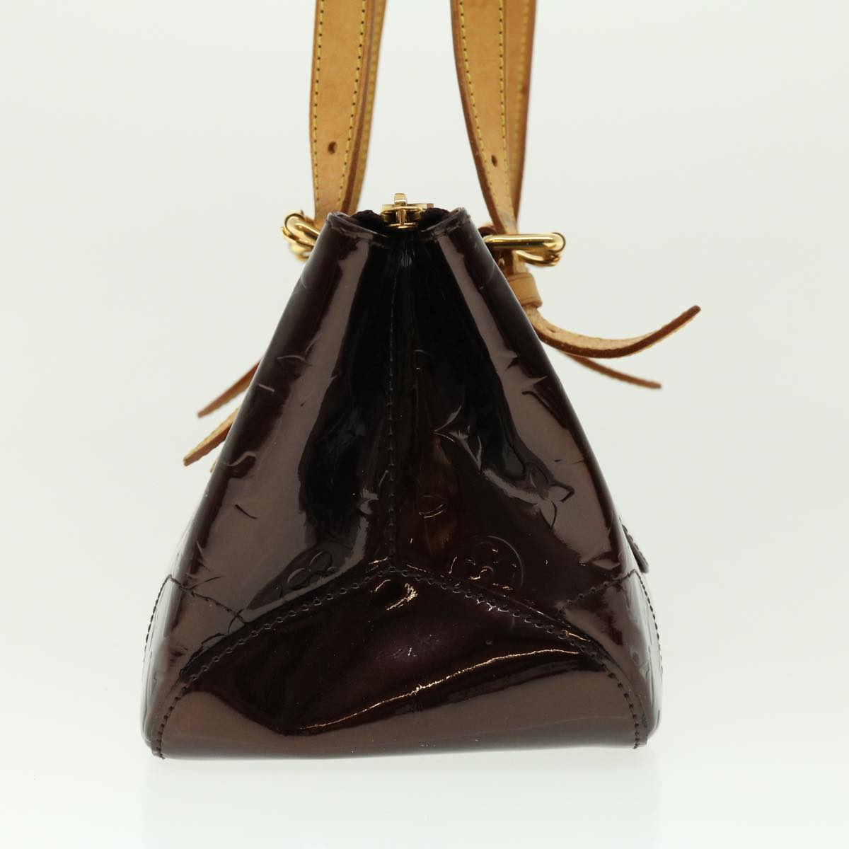 LOUIS VUITTON Monogram Vernis Rosewood Avenue Hand Bag Amarante M93510 ar9181