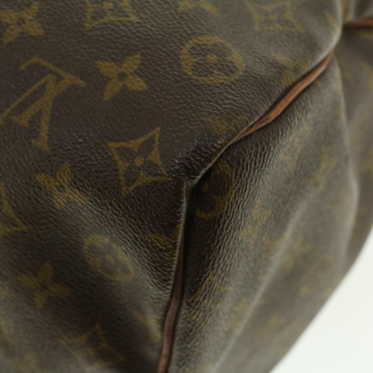 LOUIS VUITTON Monogram Speedy 35 Hand Bag Vintage M41524 LV Auth ar9187