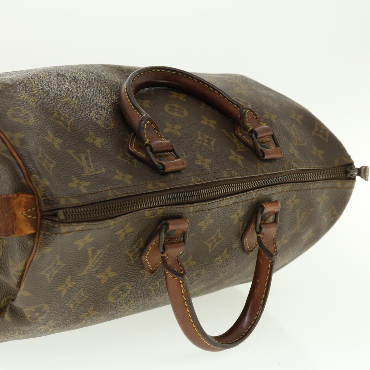 LOUIS VUITTON Monogram Speedy 35 Hand Bag Vintage M41524 LV Auth ar9187