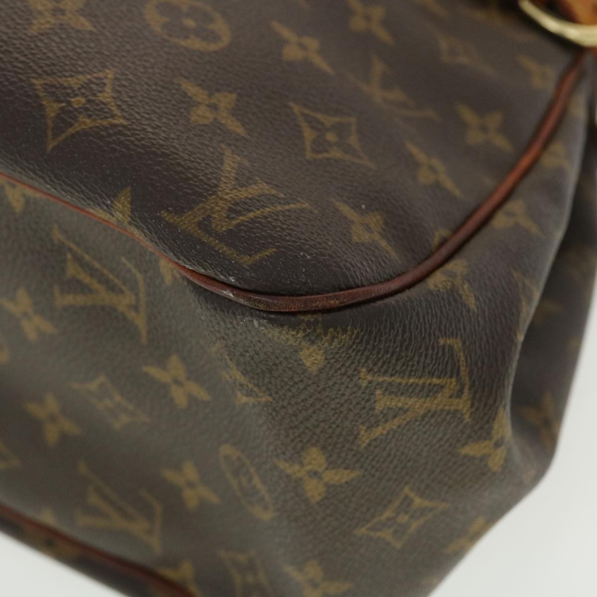 LOUIS VUITTON Monogram Batignolles Horizontal Tote Bag M51154 LV Auth ar9199