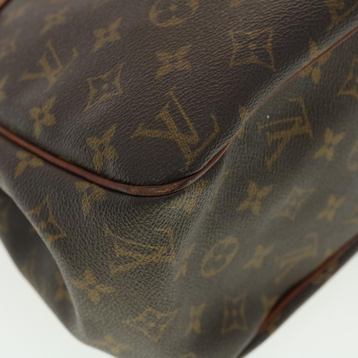 LOUIS VUITTON Monogram Batignolles Horizontal Tote Bag M51154 LV Auth ar9199