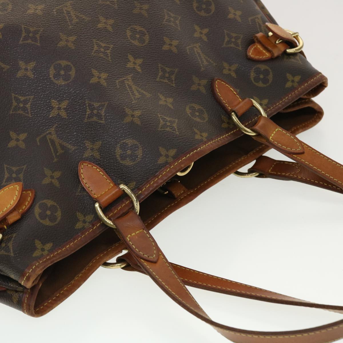 LOUIS VUITTON Monogram Batignolles Horizontal Tote Bag M51154 LV Auth ar9199