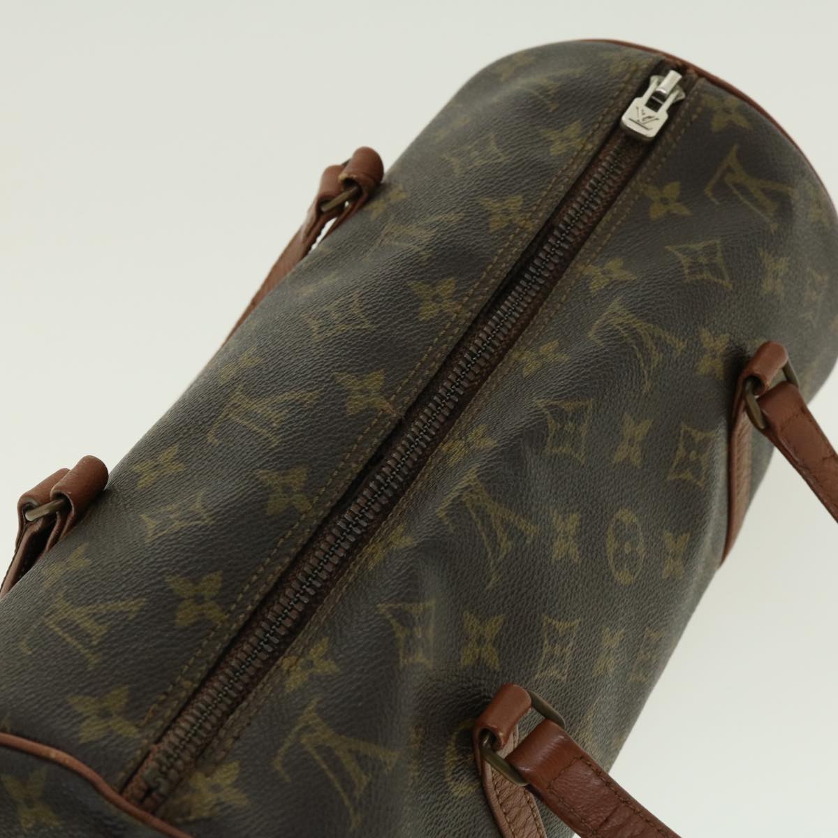 LOUIS VUITTON Monogram Papillon 30 Old Model Hand Bag Vintage M51365 Auth ar9205