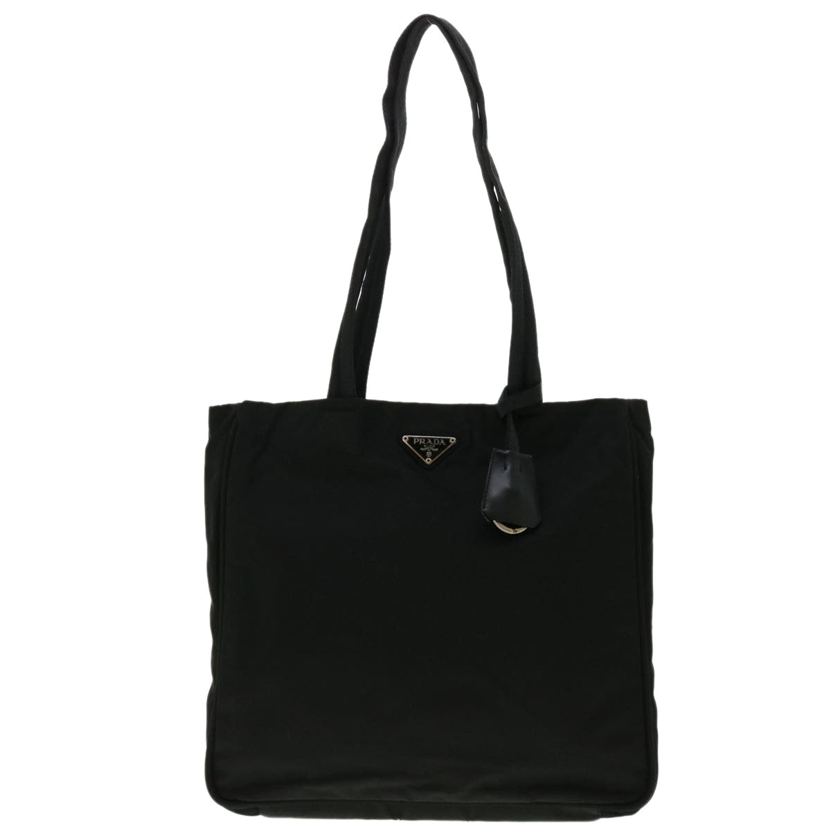 PRADA Shoulder Bag Nylon Black Auth ar9214