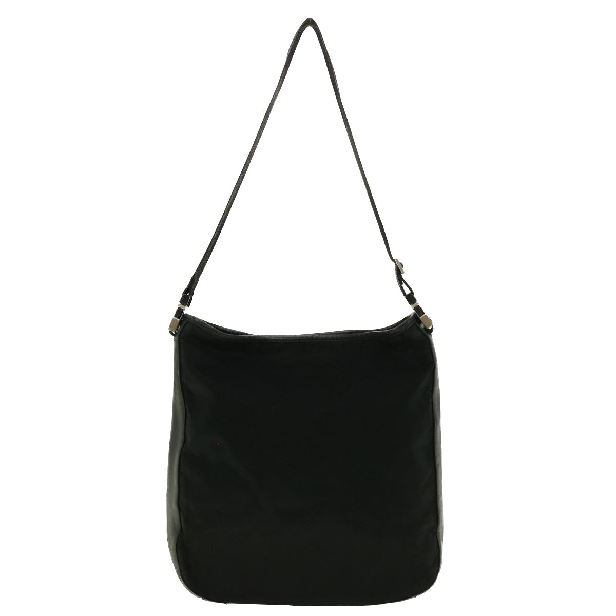 PRADA Shoulder Bag Nylon Black Auth ar9224