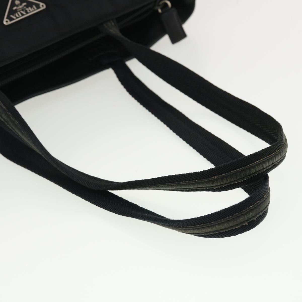 PRADA Shoulder Bag Nylon Black Auth ar9225