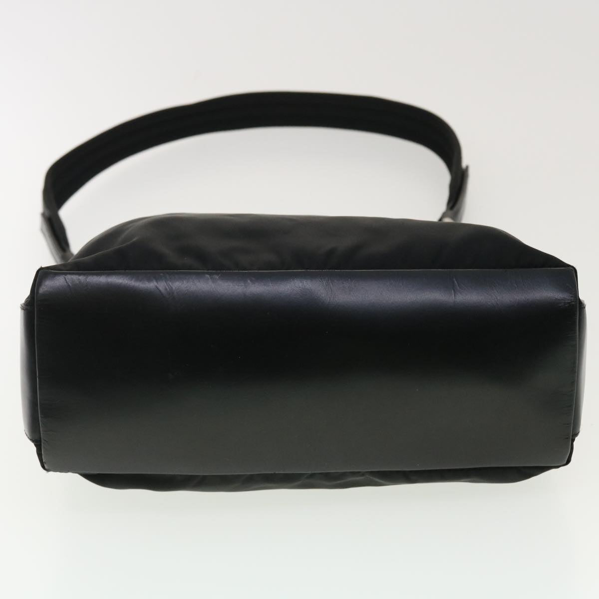 PRADA Shoulder Bag Nylon Black Auth ar9230