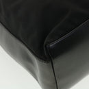 PRADA Shoulder Bag Nylon Black Auth ar9230-15