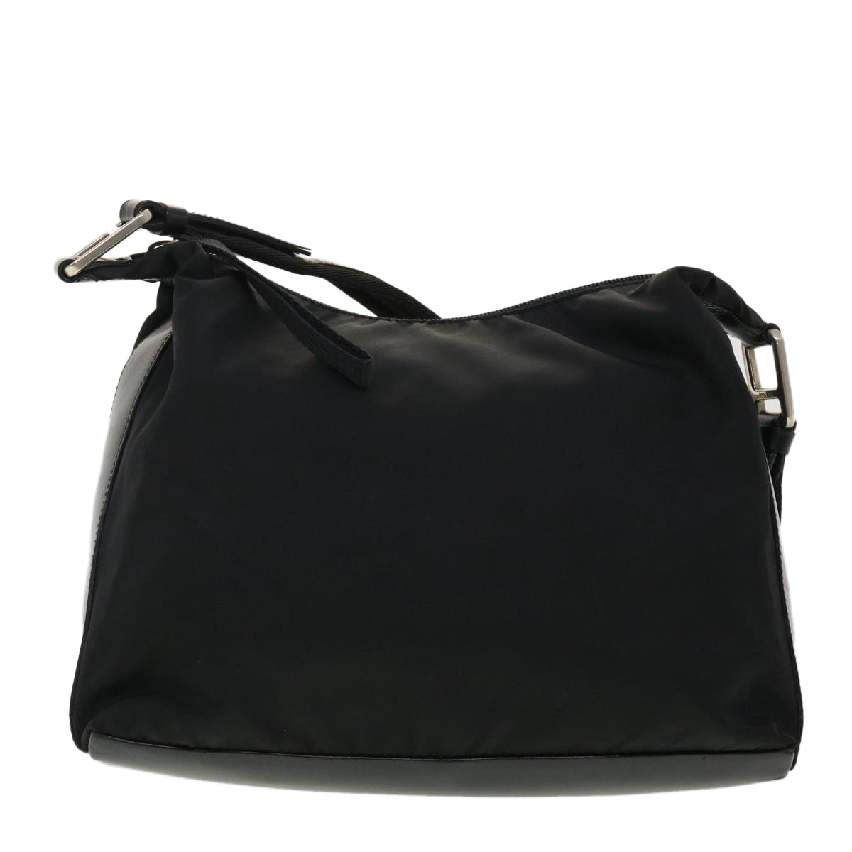 PRADA Shoulder Bag Nylon Black Auth ar9230