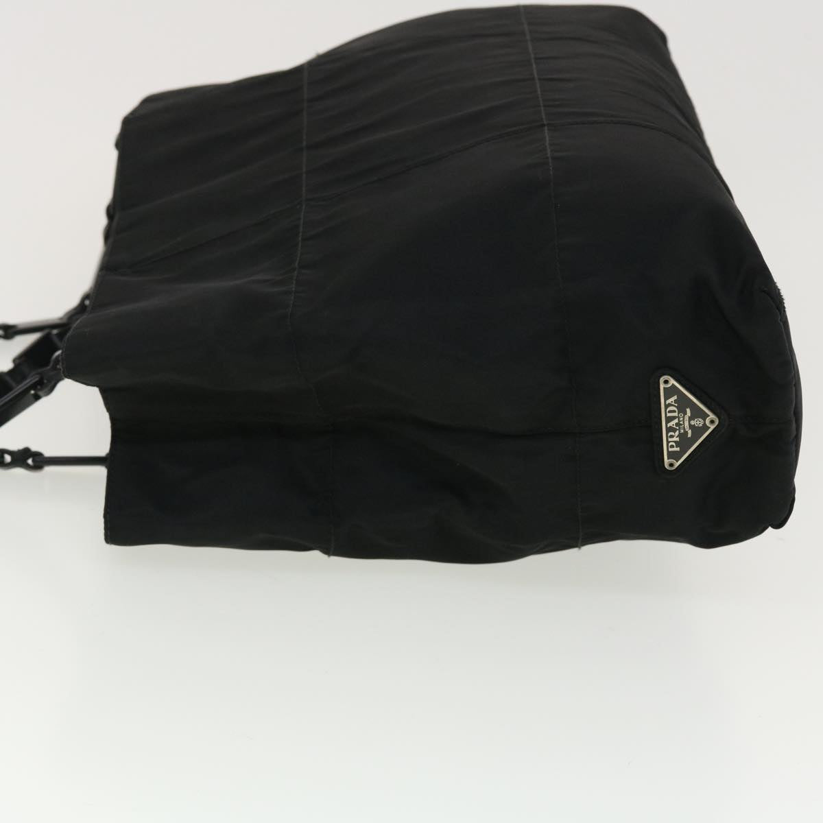 PRADA Shoulder Bag Nylon Black Auth ar9231