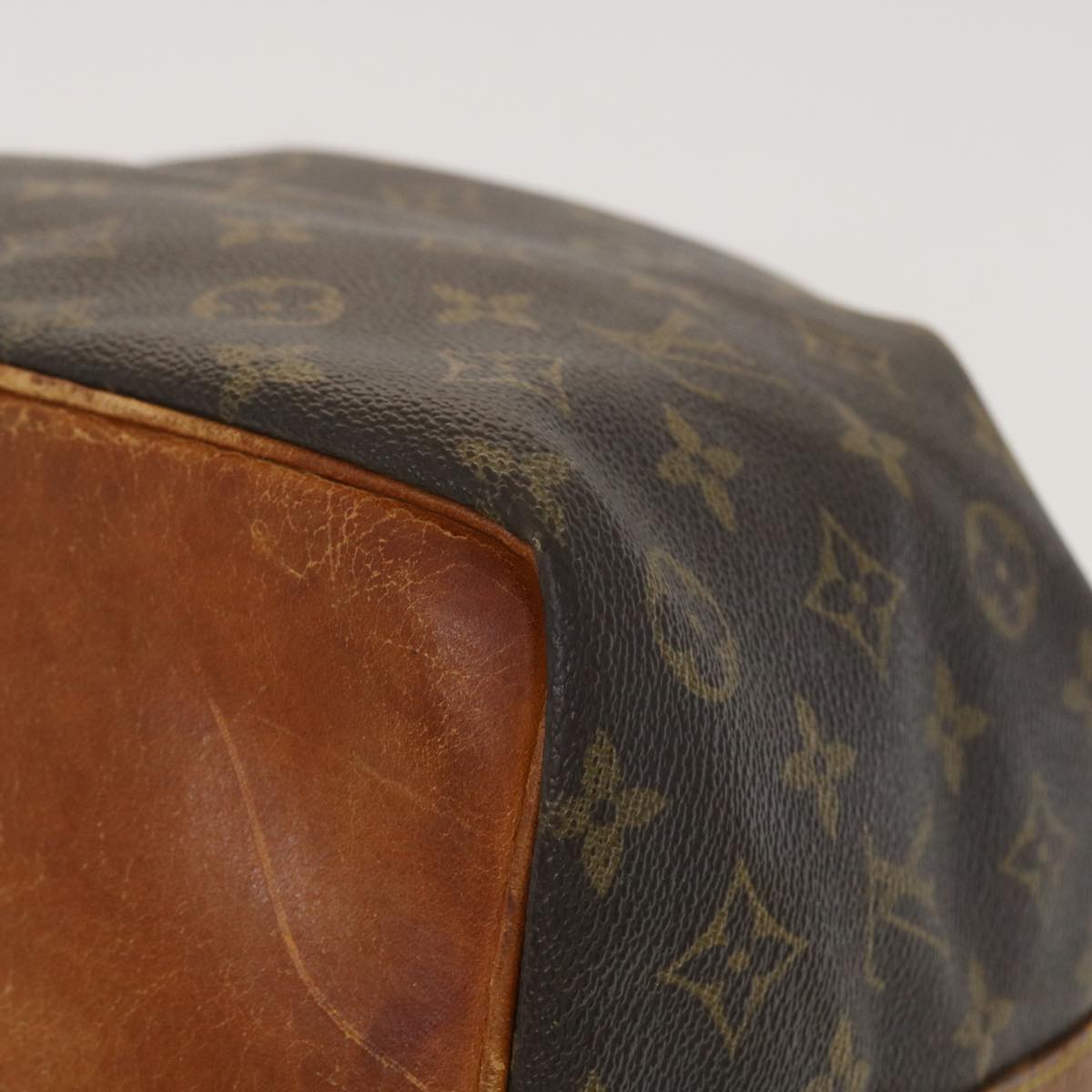 LOUIS VUITTON Monogram Petit Noe Shoulder Bag M42226 LV Auth ar9234