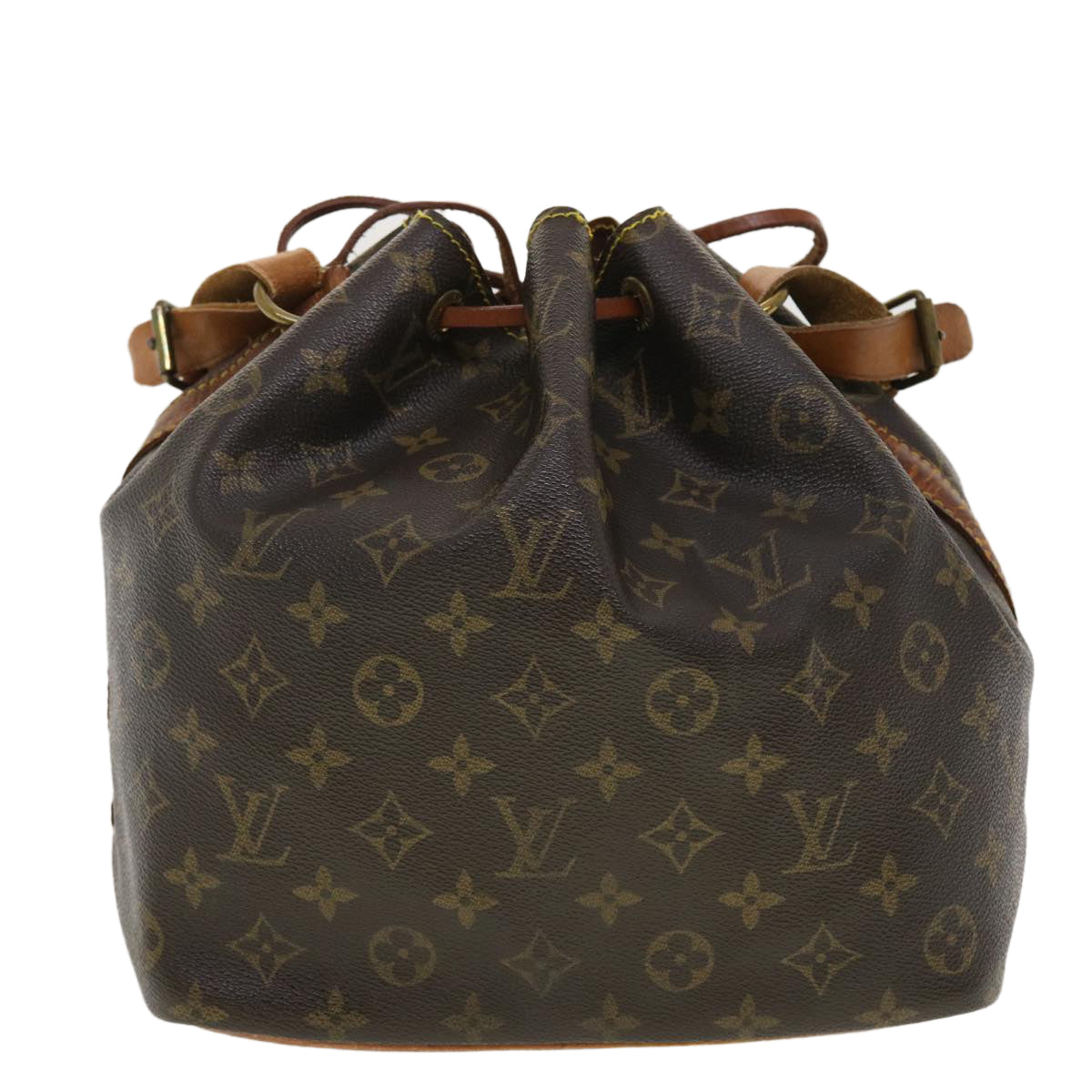 LOUIS VUITTON Monogram Petit Noe Shoulder Bag M42226 LV Auth ar9234