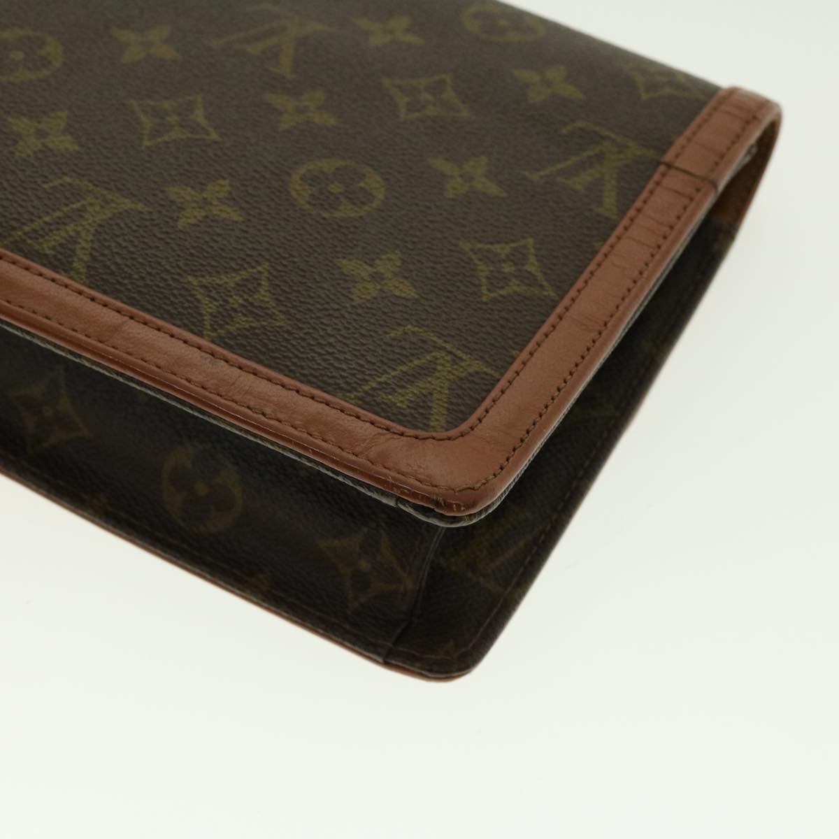 LOUIS VUITTON Monogram Pochette Dam PM Clutch Bag M51812 LV Auth ar9245