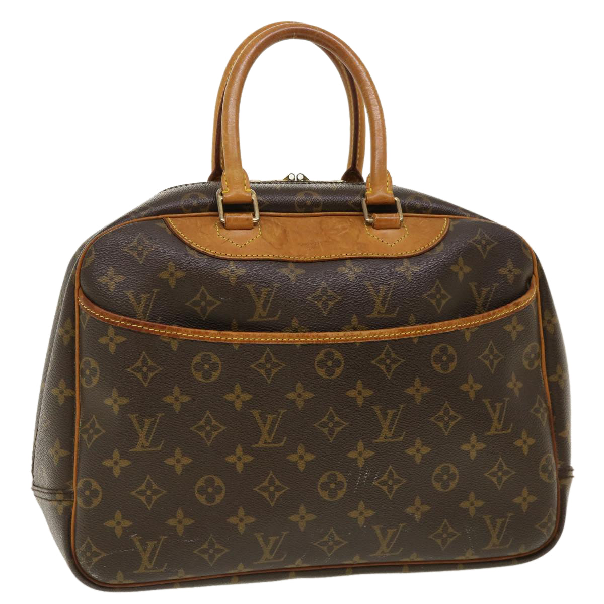 LOUIS VUITTON Monogram Deauville Hand Bag M47270 LV Auth ar9257B