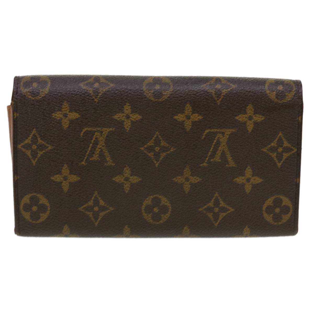 LOUIS VUITTON Monogram Pochette Porte Monnaie Credit Wallet M61725 Auth ar9267B - 0