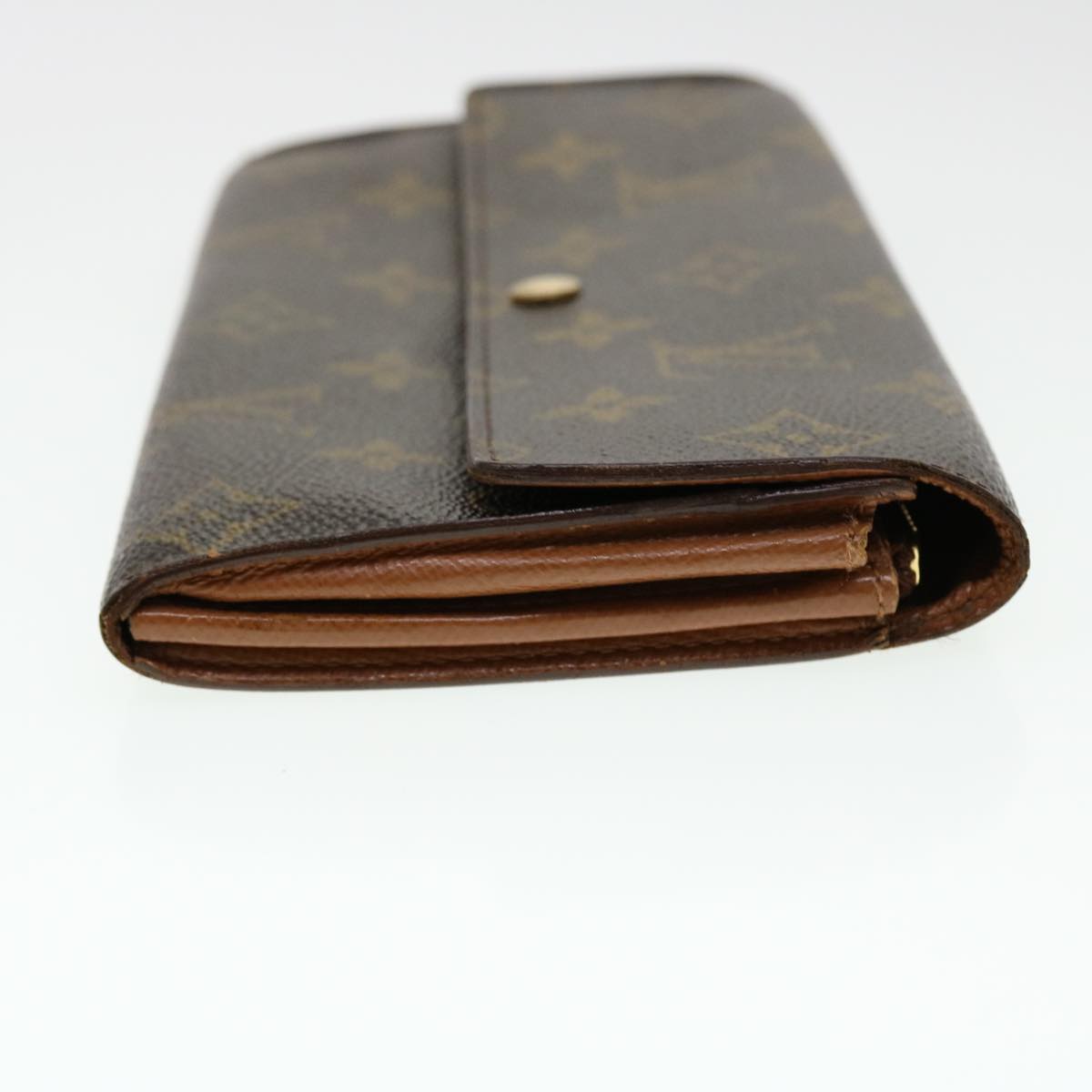 LOUIS VUITTON Monogram Pochette Porte Monnaie Credit Wallet M61725 Auth ar9267B