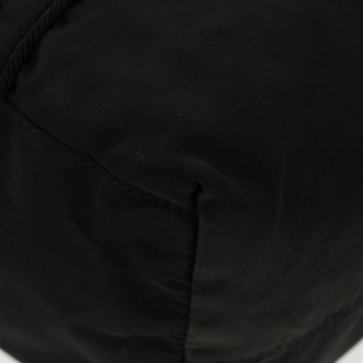 PRADA Tote Bag Nylon Black Auth ar9288