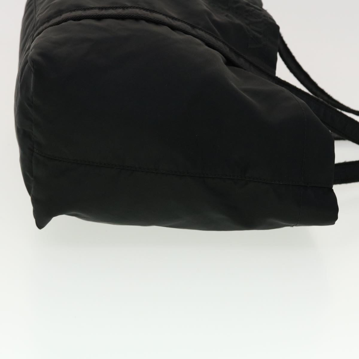 PRADA Tote Bag Nylon Black Auth ar9288