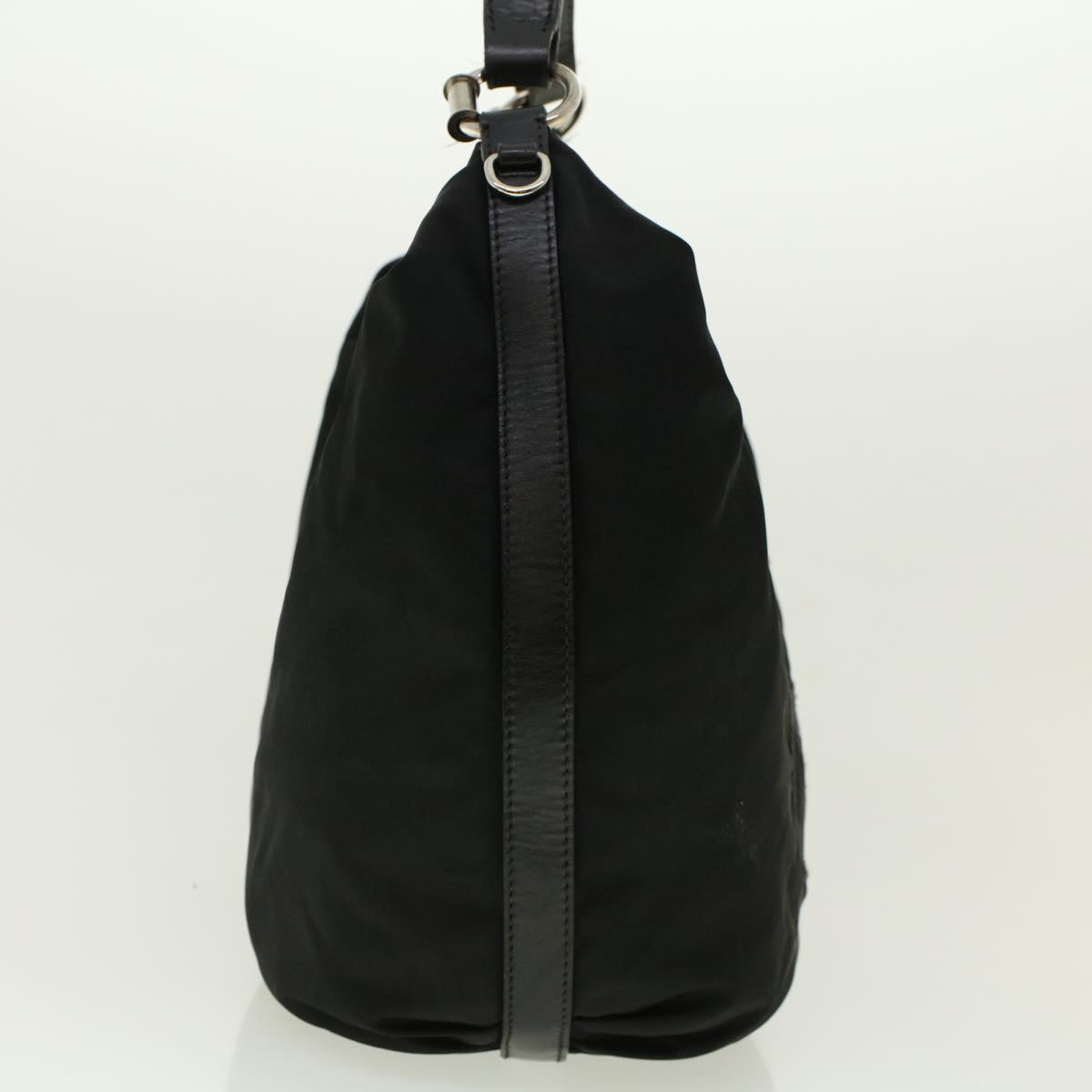 PRADA Shoulder Bag Nylon Black Auth ar9289