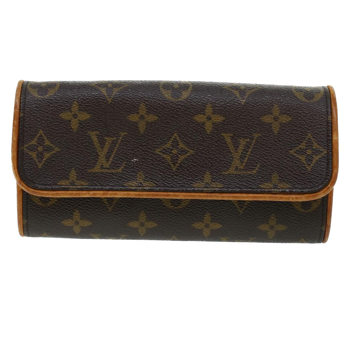 LOUIS VUITTON Monogram Pochette Twin PM Shoulder Bag M51854 LV Auth ar9314B