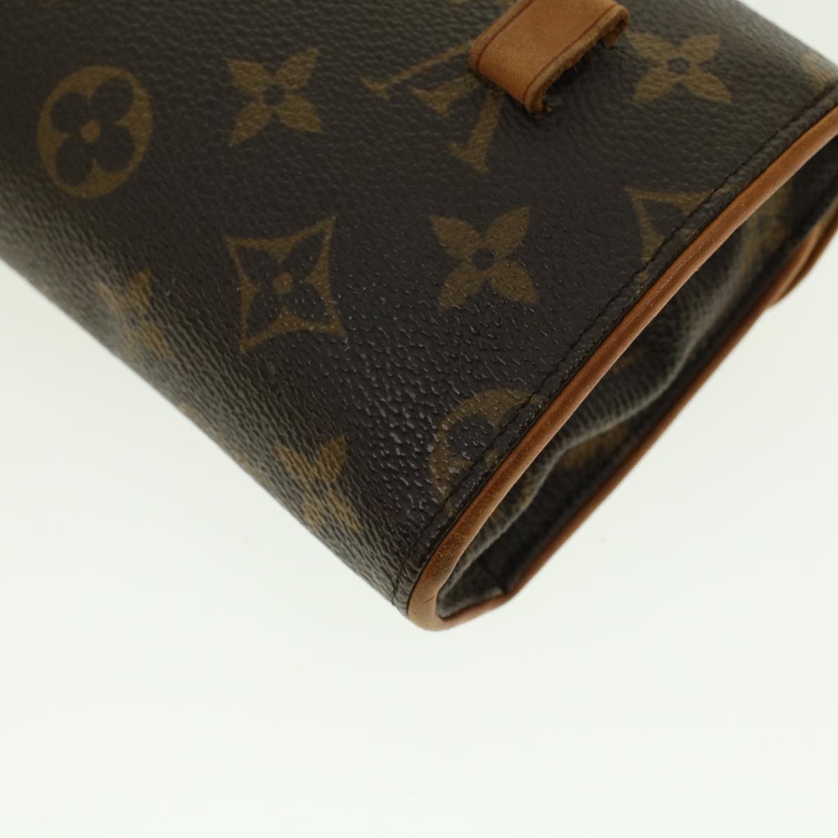 LOUIS VUITTON Monogram Pochette Florentine Waist bag M51855 LV Auth ar9316B