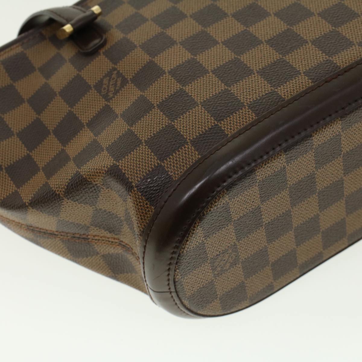 LOUIS VUITTON Damier Ebene Manosque PM Tote Bag N51121 LV Auth ar9320B