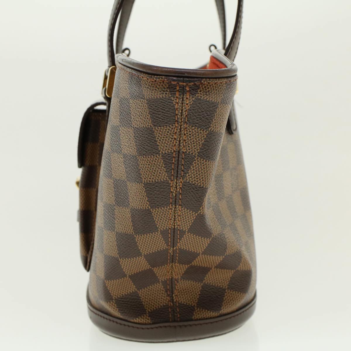 LOUIS VUITTON Damier Ebene Manosque PM Tote Bag N51121 LV Auth ar9320B