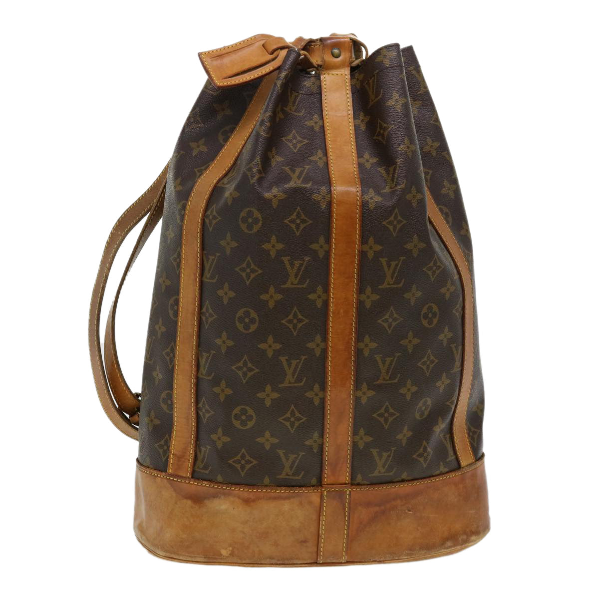 LOUIS VUITTON Monogram Randonnee GM Shoulder Bag M42244 LV Auth ar9325B