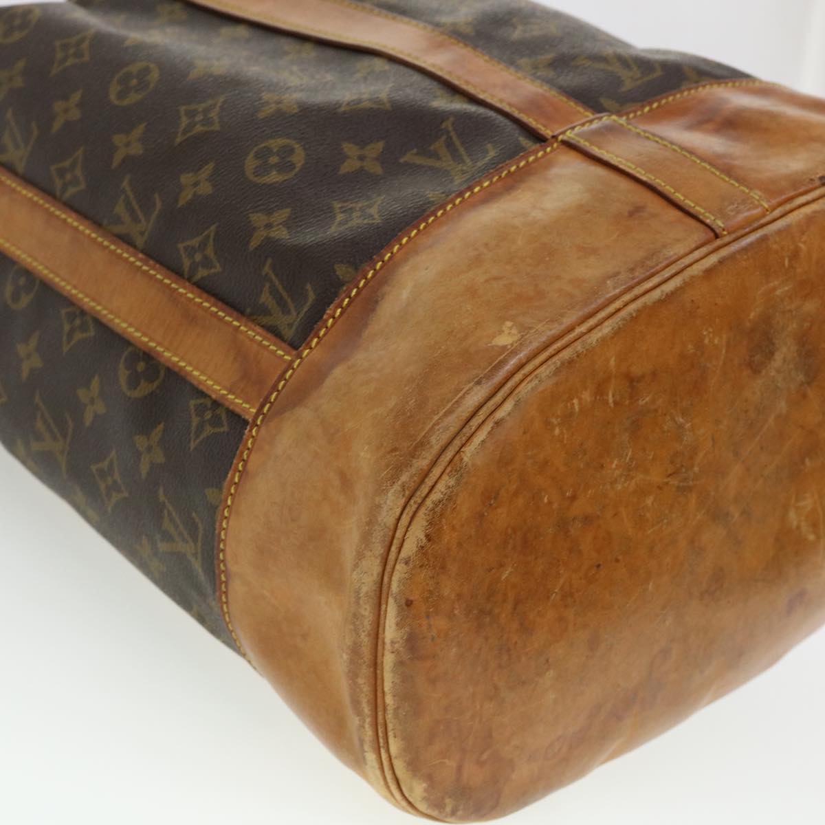 LOUIS VUITTON Monogram Randonnee GM Shoulder Bag M42244 LV Auth ar9325B