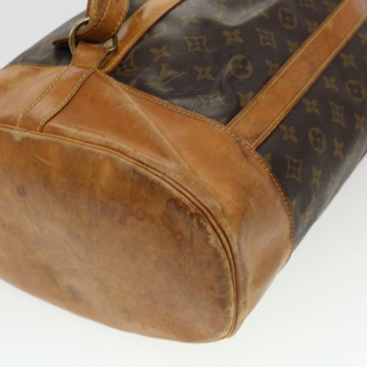 LOUIS VUITTON Monogram Randonnee GM Shoulder Bag M42244 LV Auth ar9325B