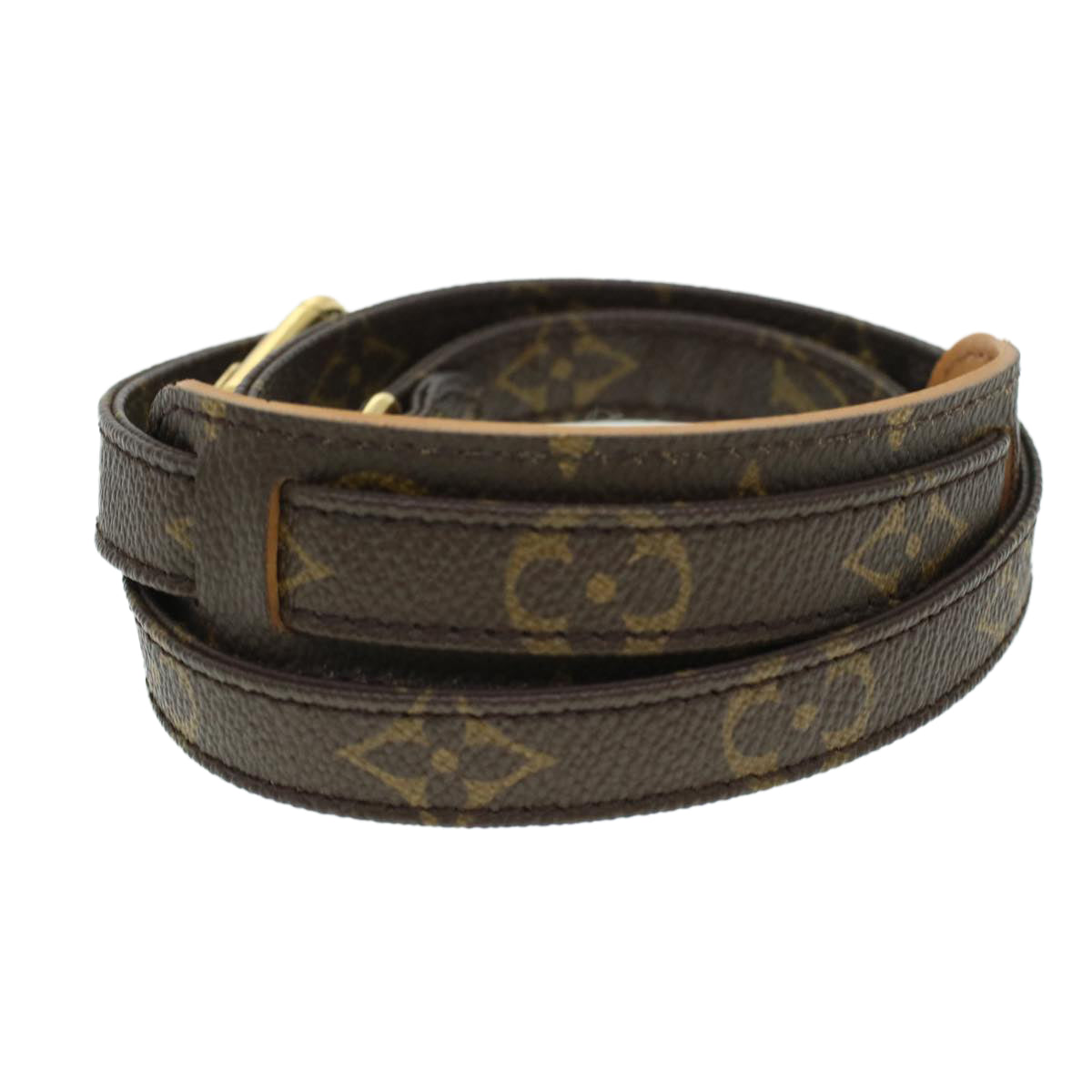 LOUIS VUITTON Monogram Shoulder Strap 35.4"" LV Auth ar9352B